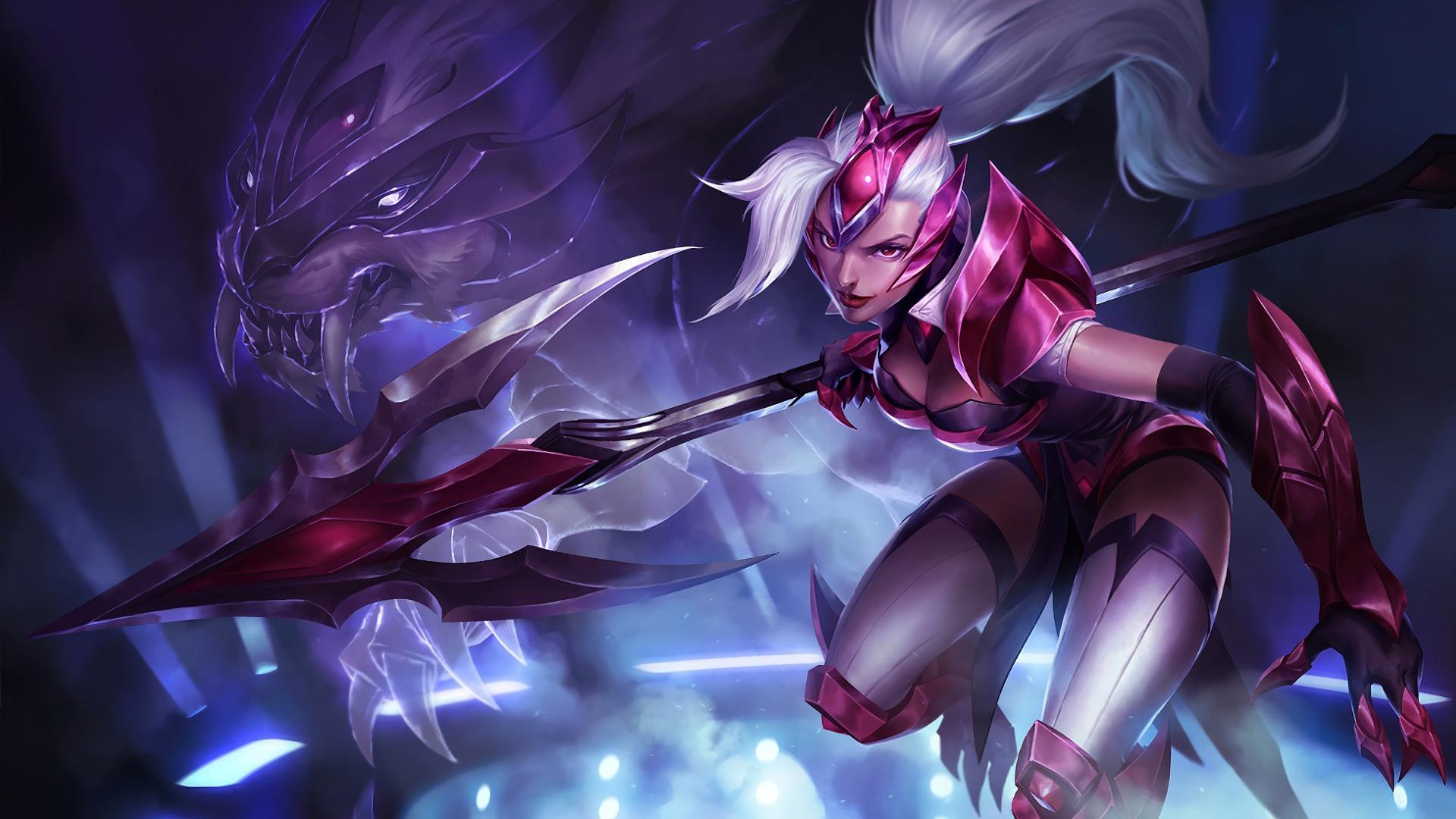 Challenger Nidalee Skin Splash Art