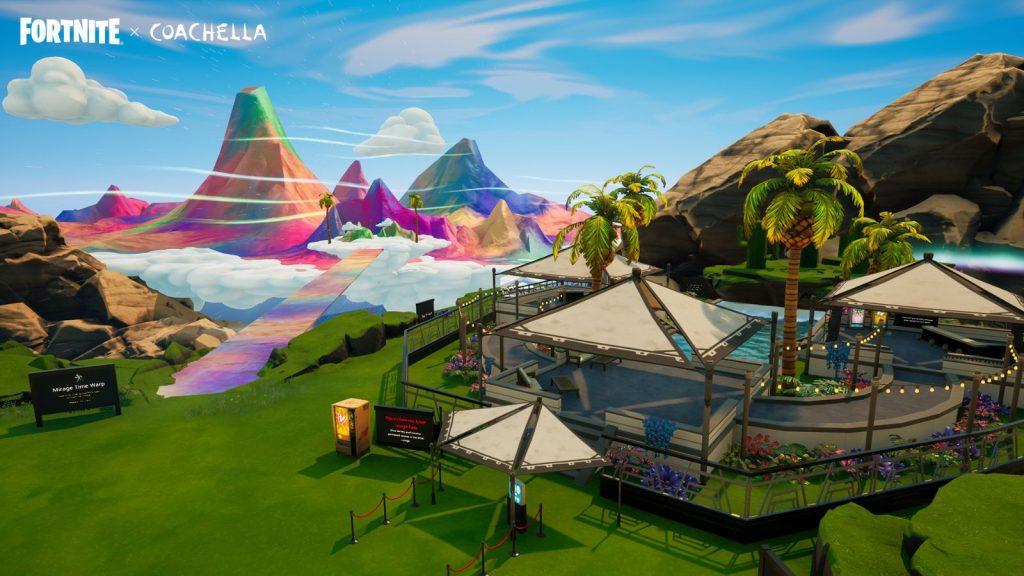 Fortnite Coachella Creative island