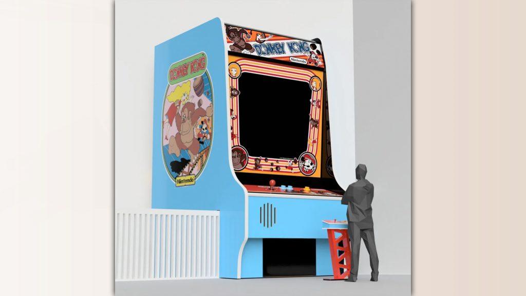 Donkey Kong 20-foot-tall cabinet