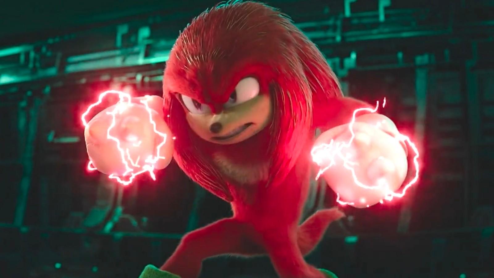 Knuckles in Sonic the Hedgehog 2