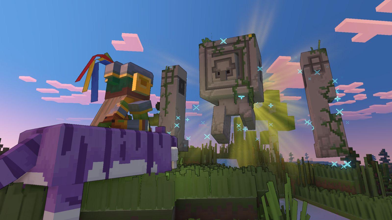 Minecraft Legends Firsts