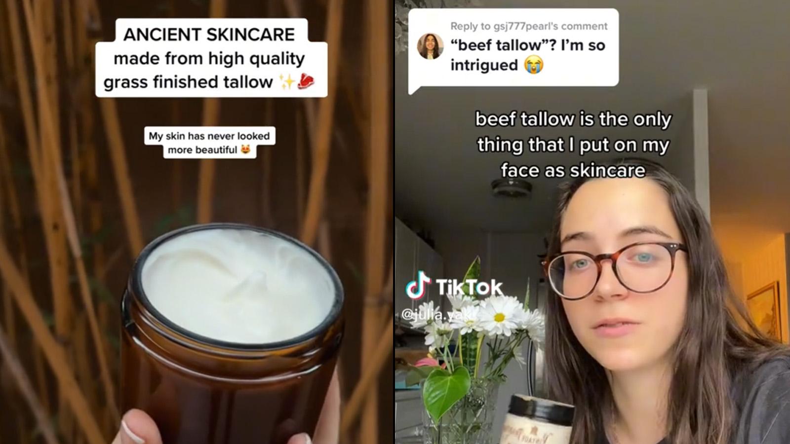 Beef Tallow skincare