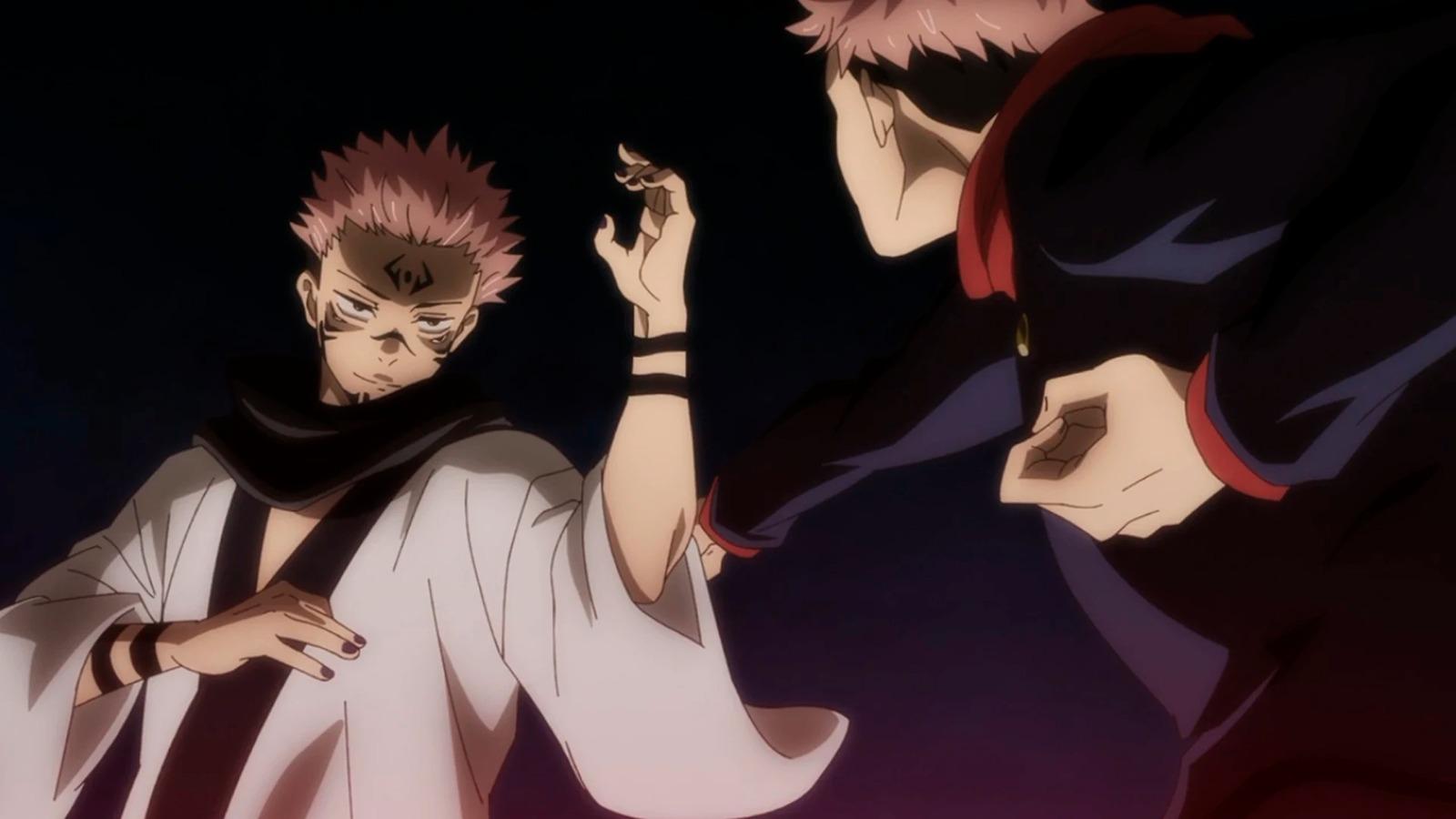 Sukuna and Yuji Jujutsu Kaisen