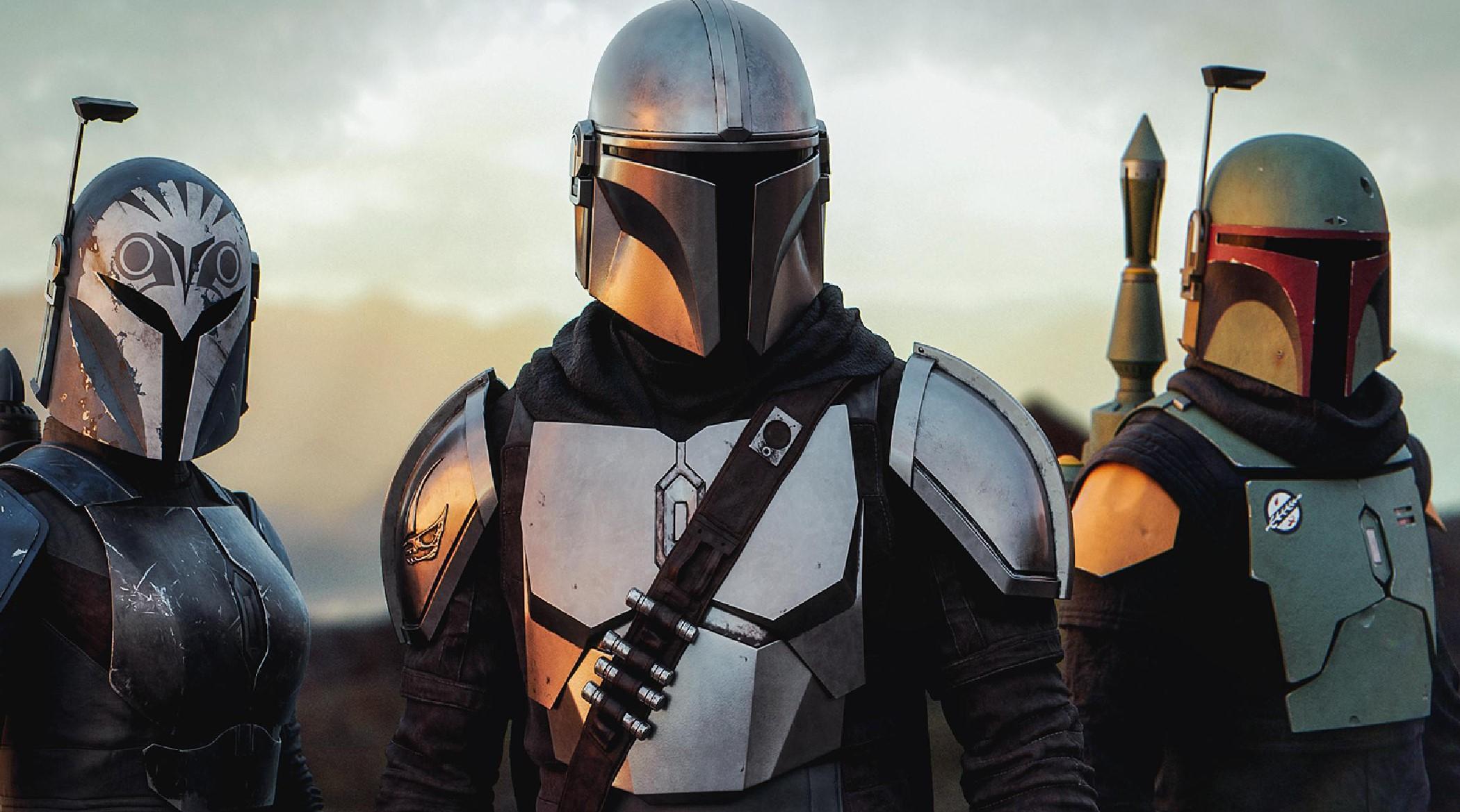 Boba Fett Mandalorian Bo Katan together