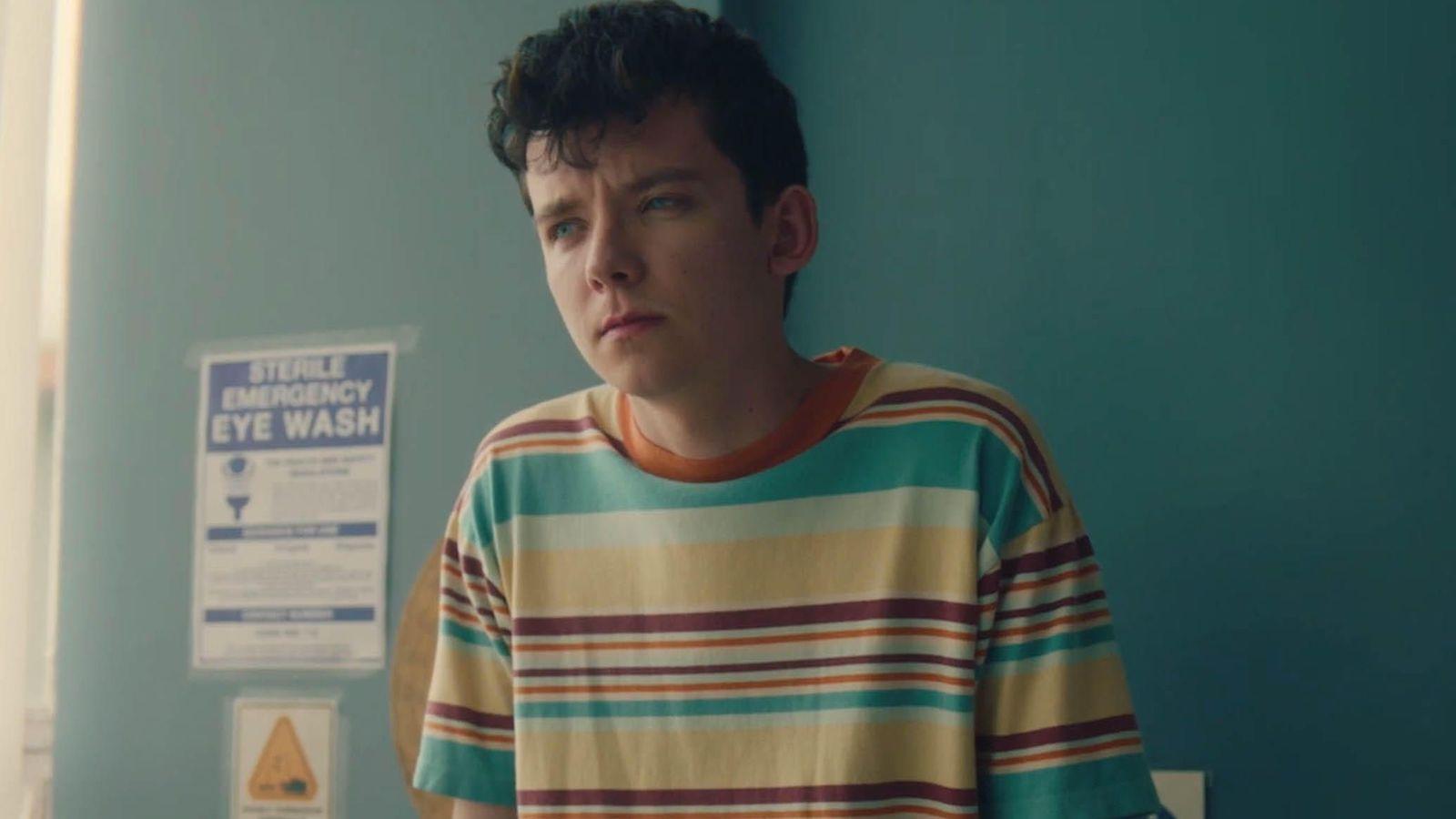 Asa Butterfield as Otis in Sex Education