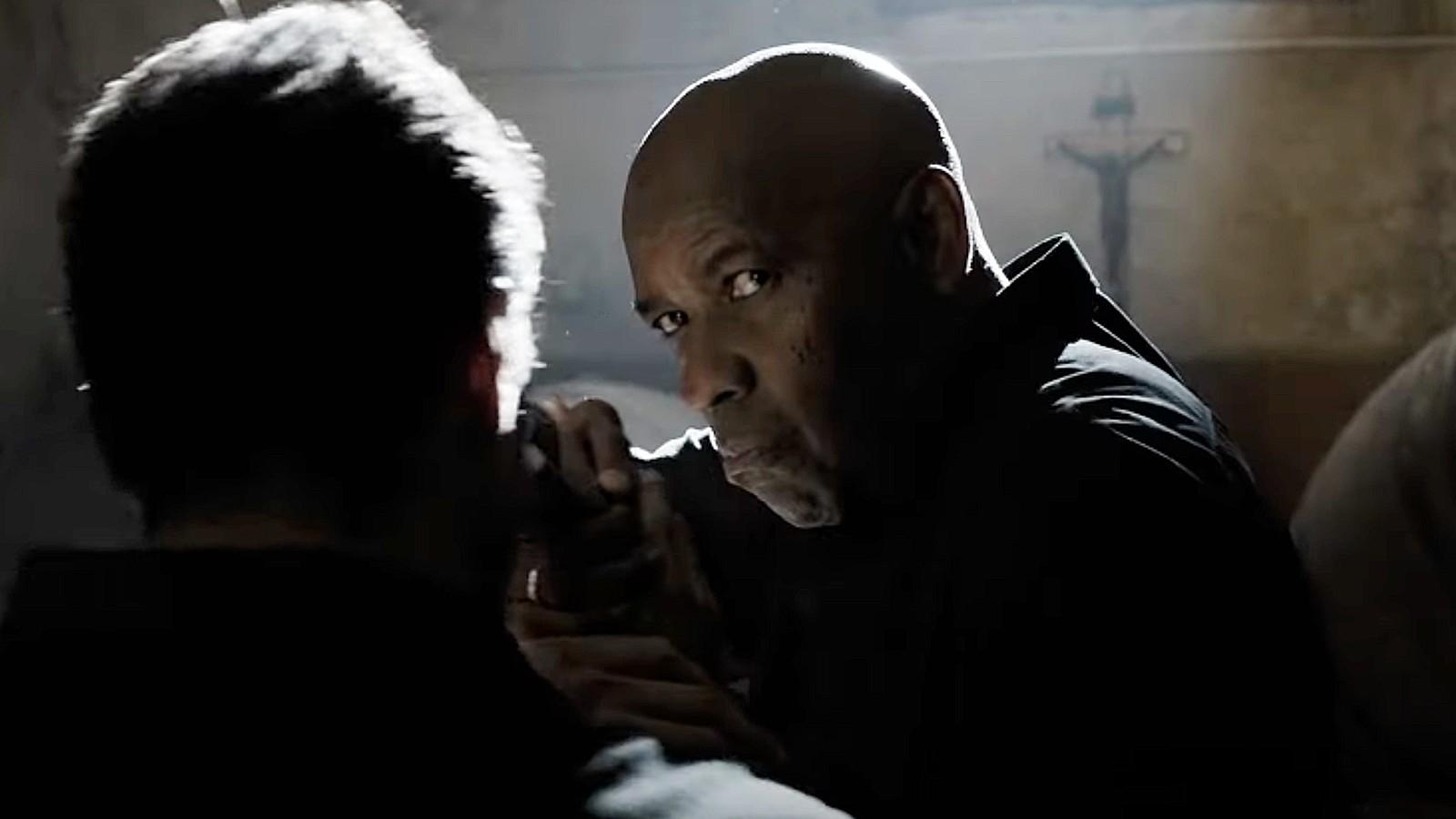 Denzel Washington in The Equalizer 3 trailer