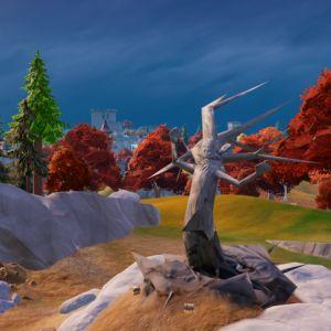 Herald Tree on Fortnite island