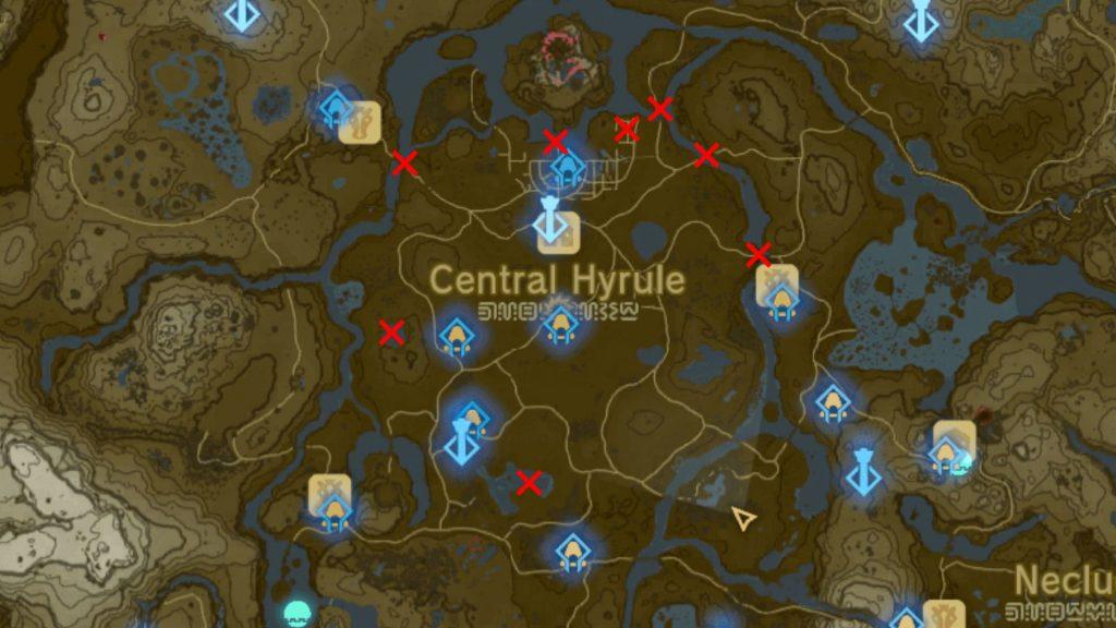 Central Hyrule Korok Seeds location