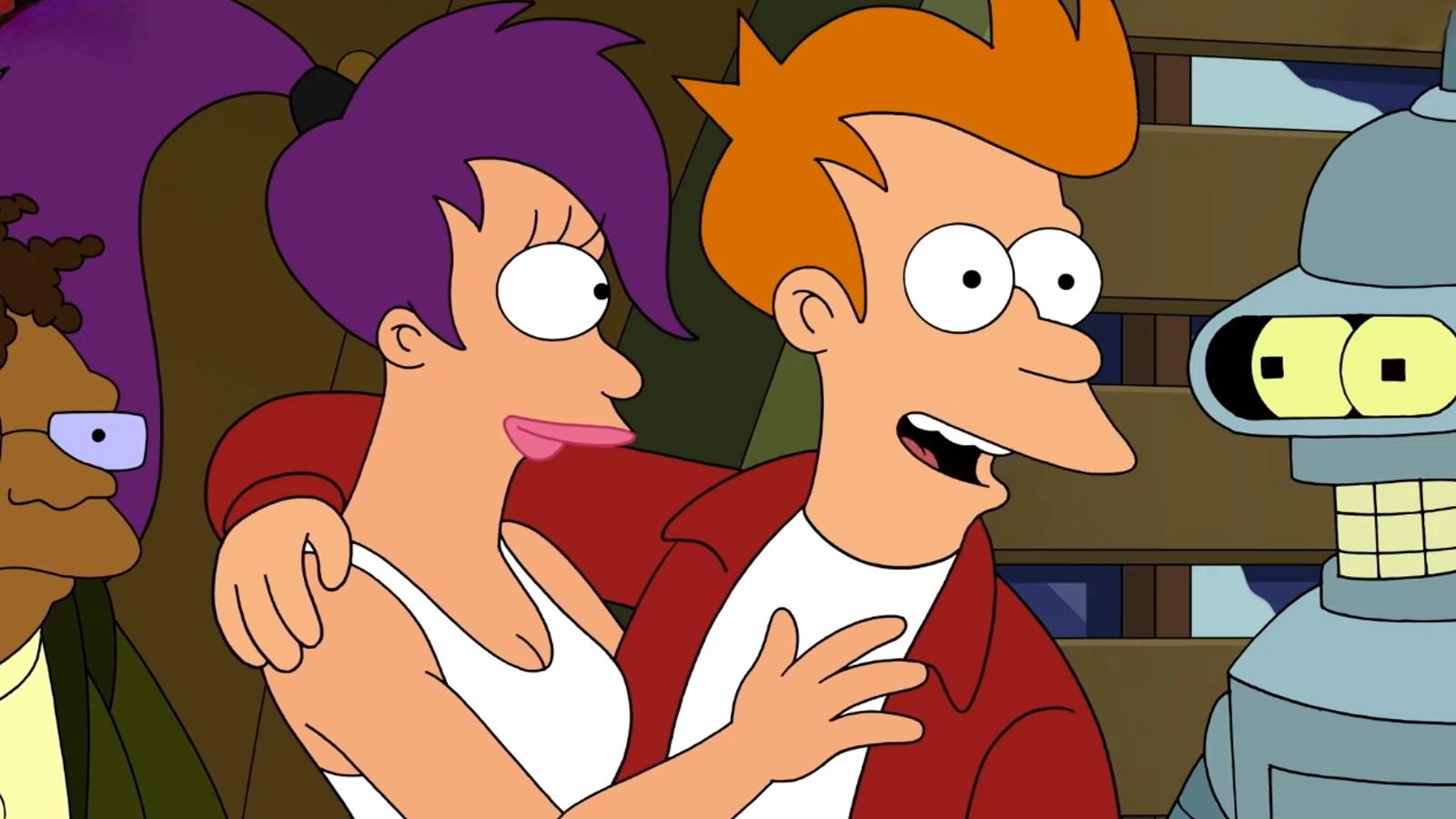 A still from the Futurama reboot trailer