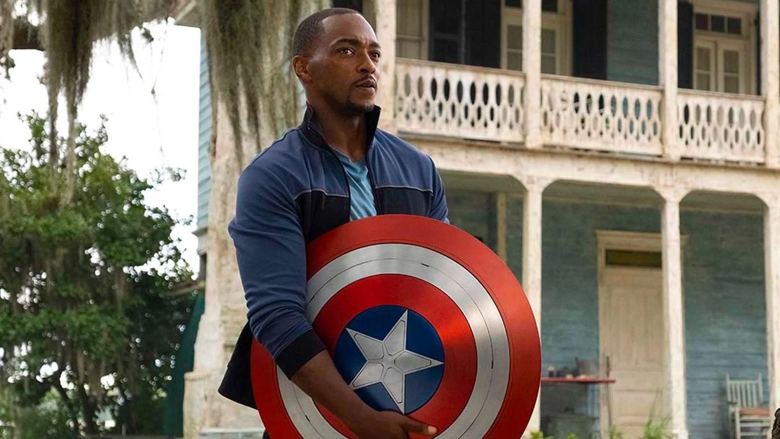 Anthony Mackie as Captain America