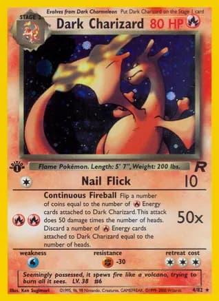 Dark Charizard from Team Rocket