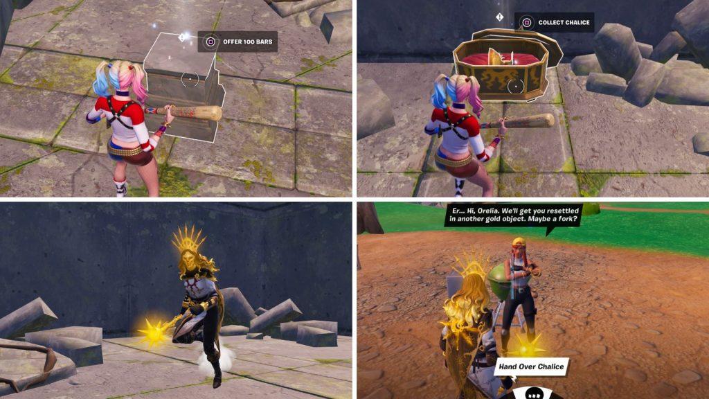 Chalice quests in Fortnite