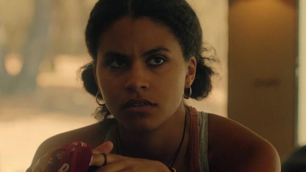 A close up of Zazie Beetz in Black Mirror