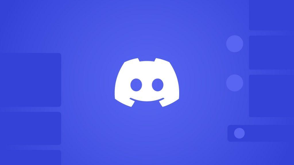 Discord logo on a blue background