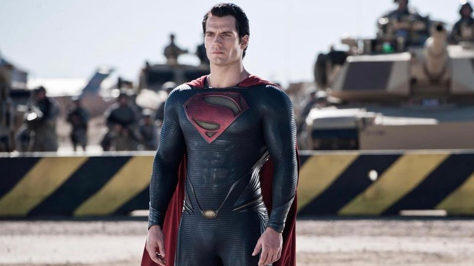 Henry Cavill in Man of Steel.