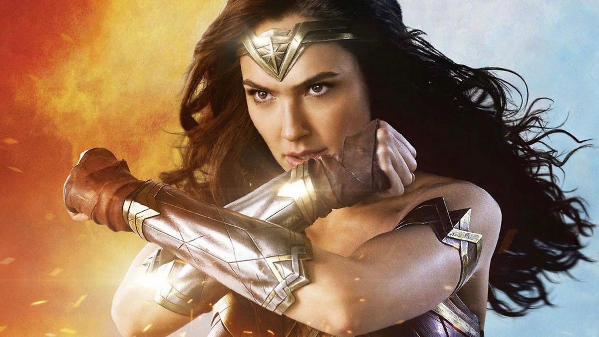 Gal Gadot as Wonder Woman.