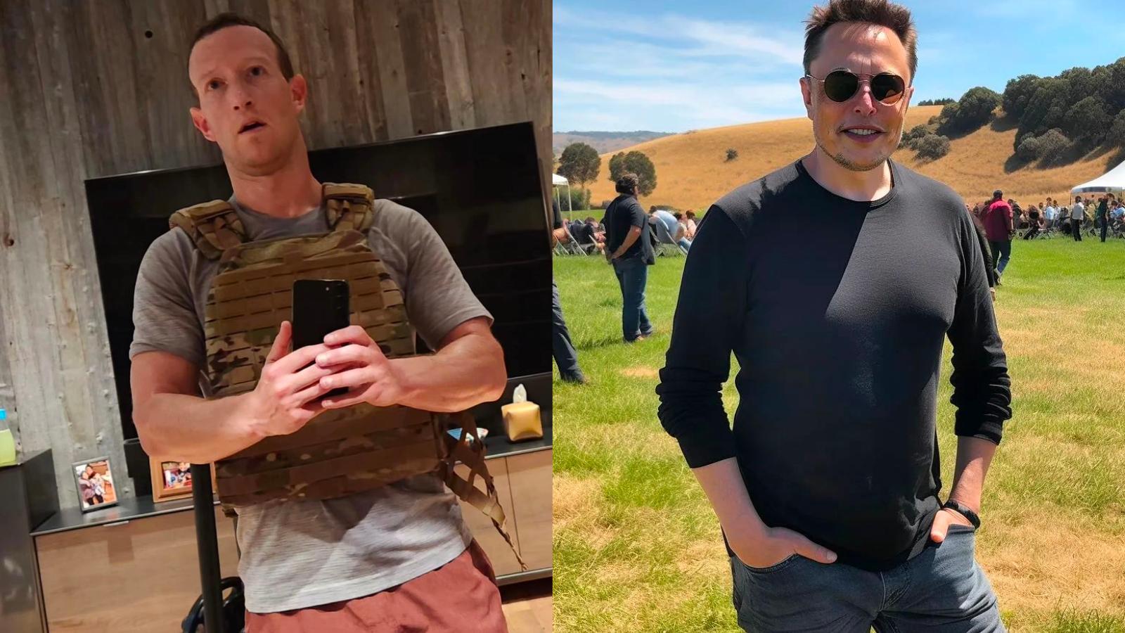 Mark Zuckerberg Elon Musk