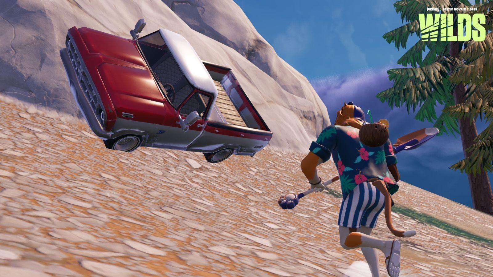 Fortnite Flipped OG Bear vehicle