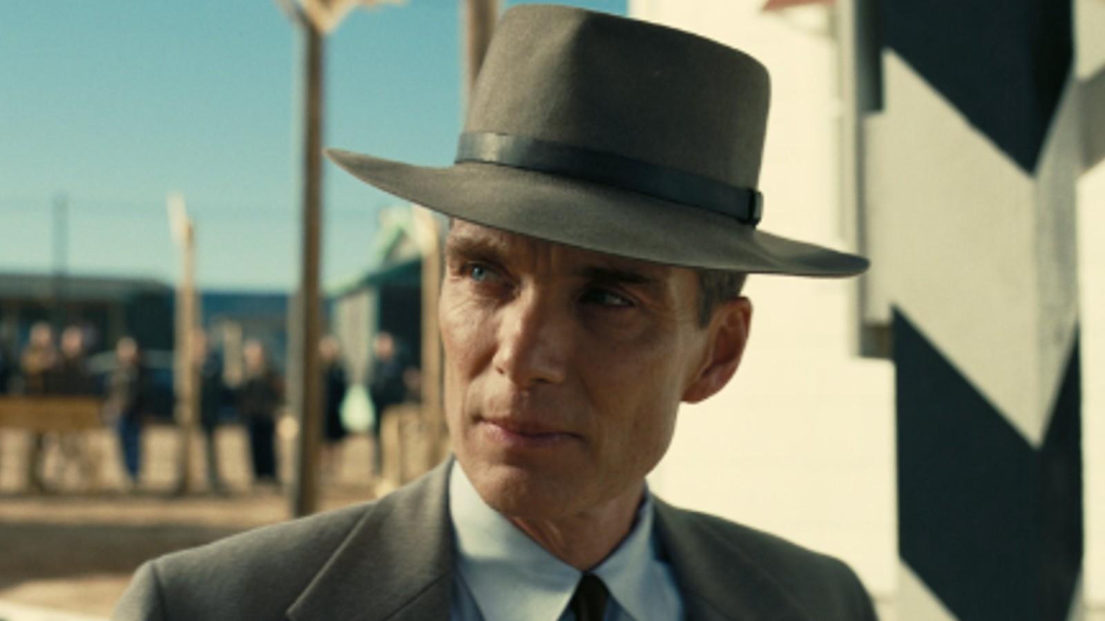 Cillian Murphy as J. Robert Oppenheimer in Oppenheimer