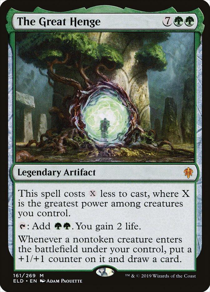 The great henge in Magic the Gathering