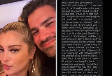 Bebe Rexha's boyfriend shames her for her weight gain.