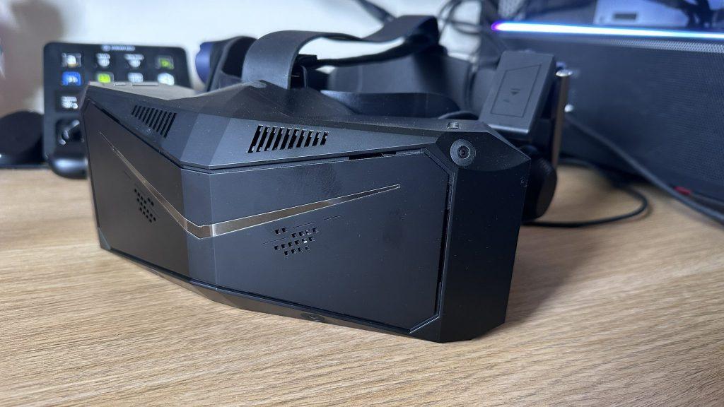 Pimax Crystal headset on a desk