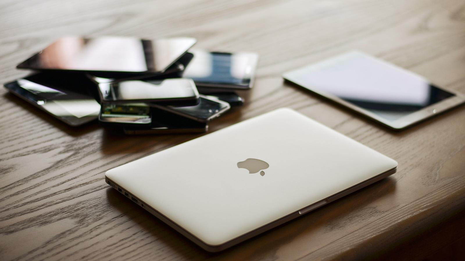 Apple Products on Desk