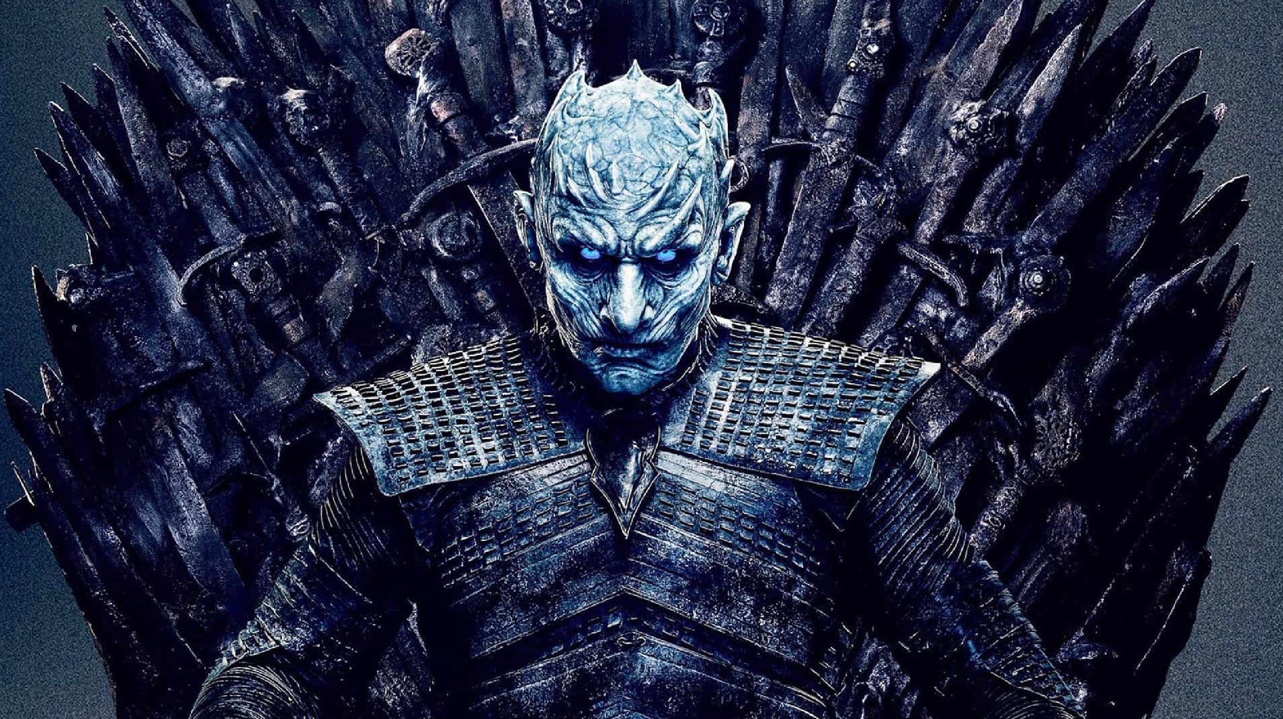 Night King on the Iron Throne