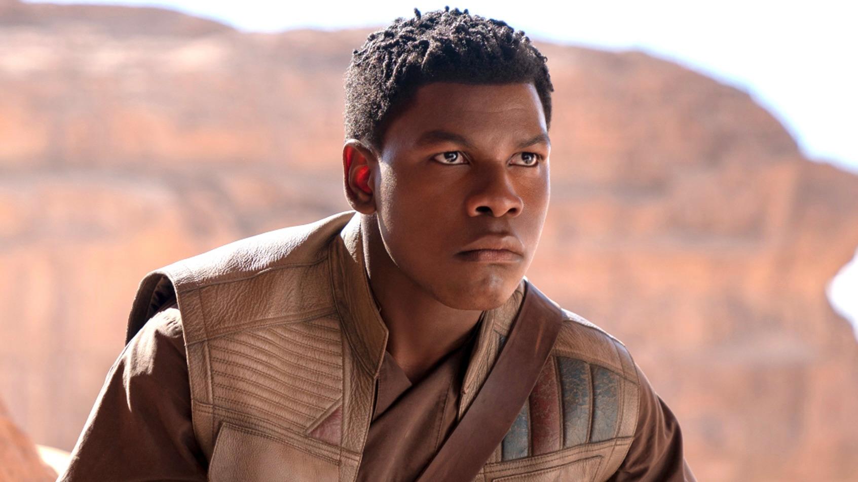 John Boyega in Star Wars.