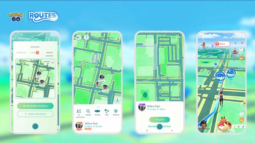 pokemon go exploring routes