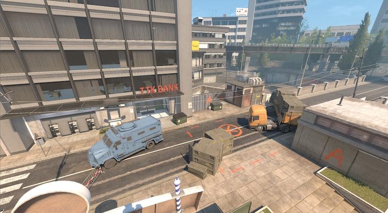 Overpass remake in cs2