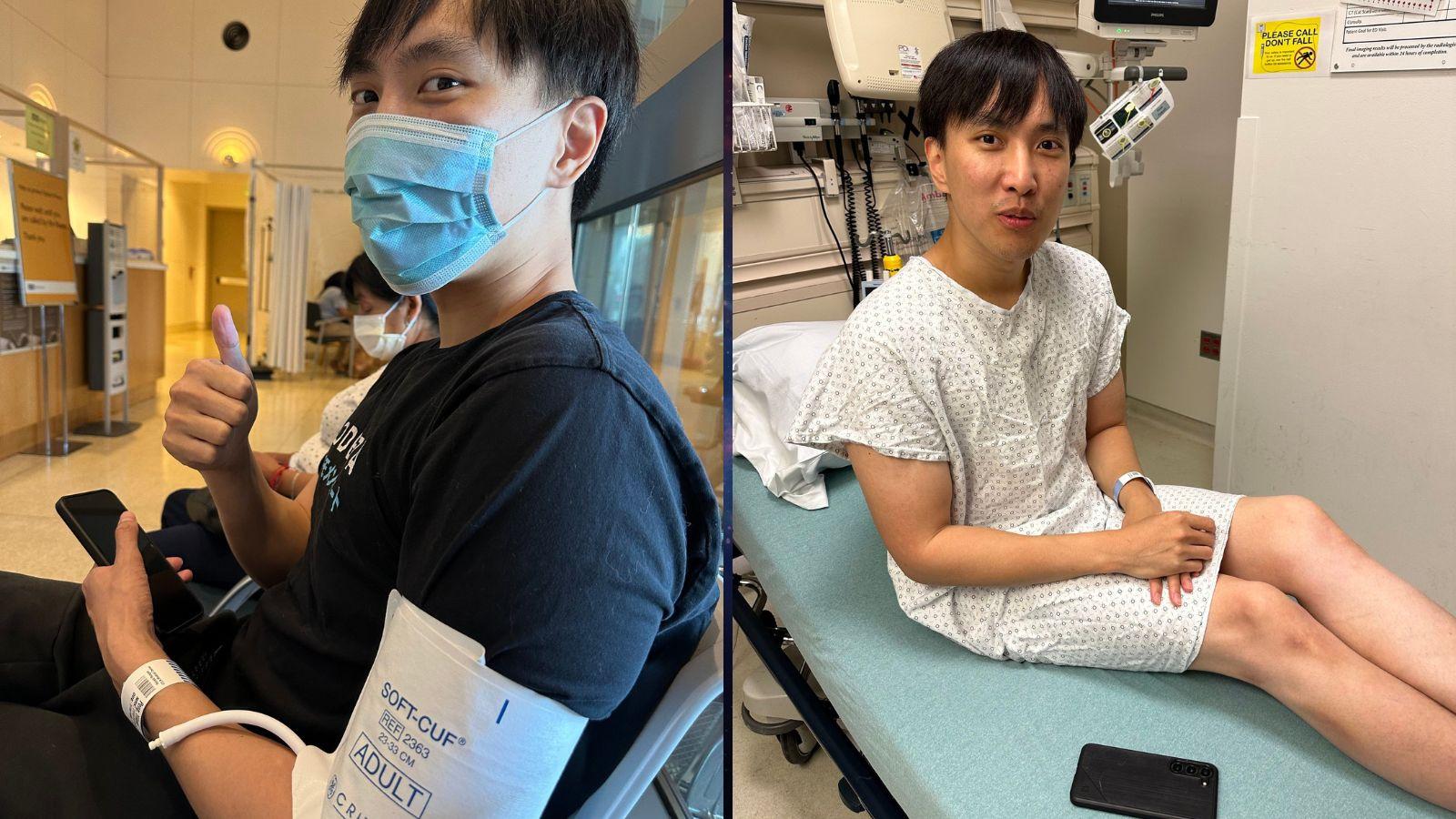 Doublelift hospitalized