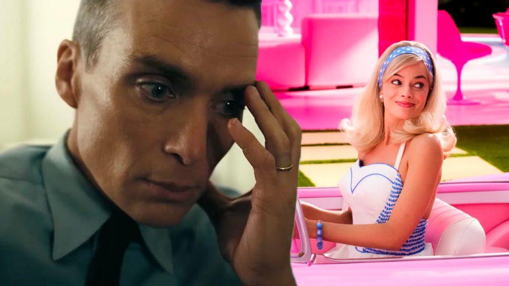 Cillian Murphy in Oppenheimer and Margot Robbie in Barbie