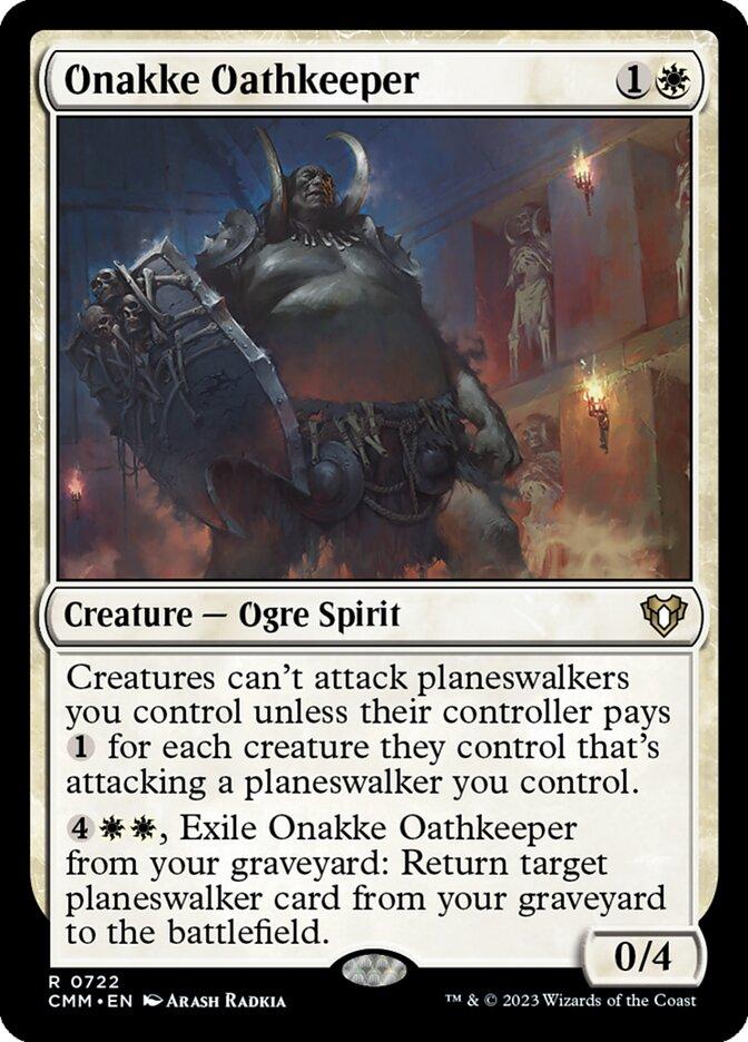 Onakke oathkeeper in MTG