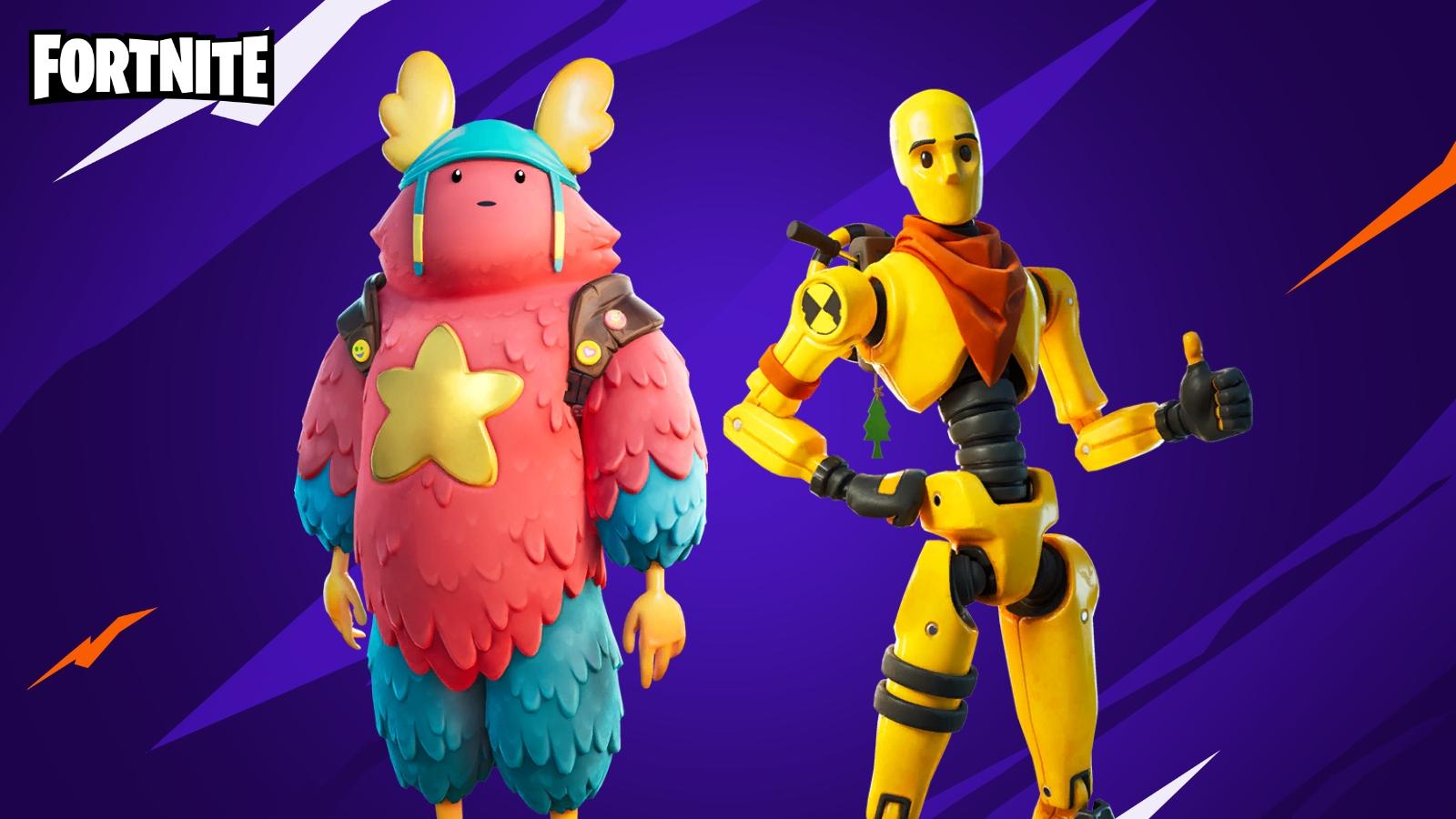 Fortnite Dummy and Guff skins