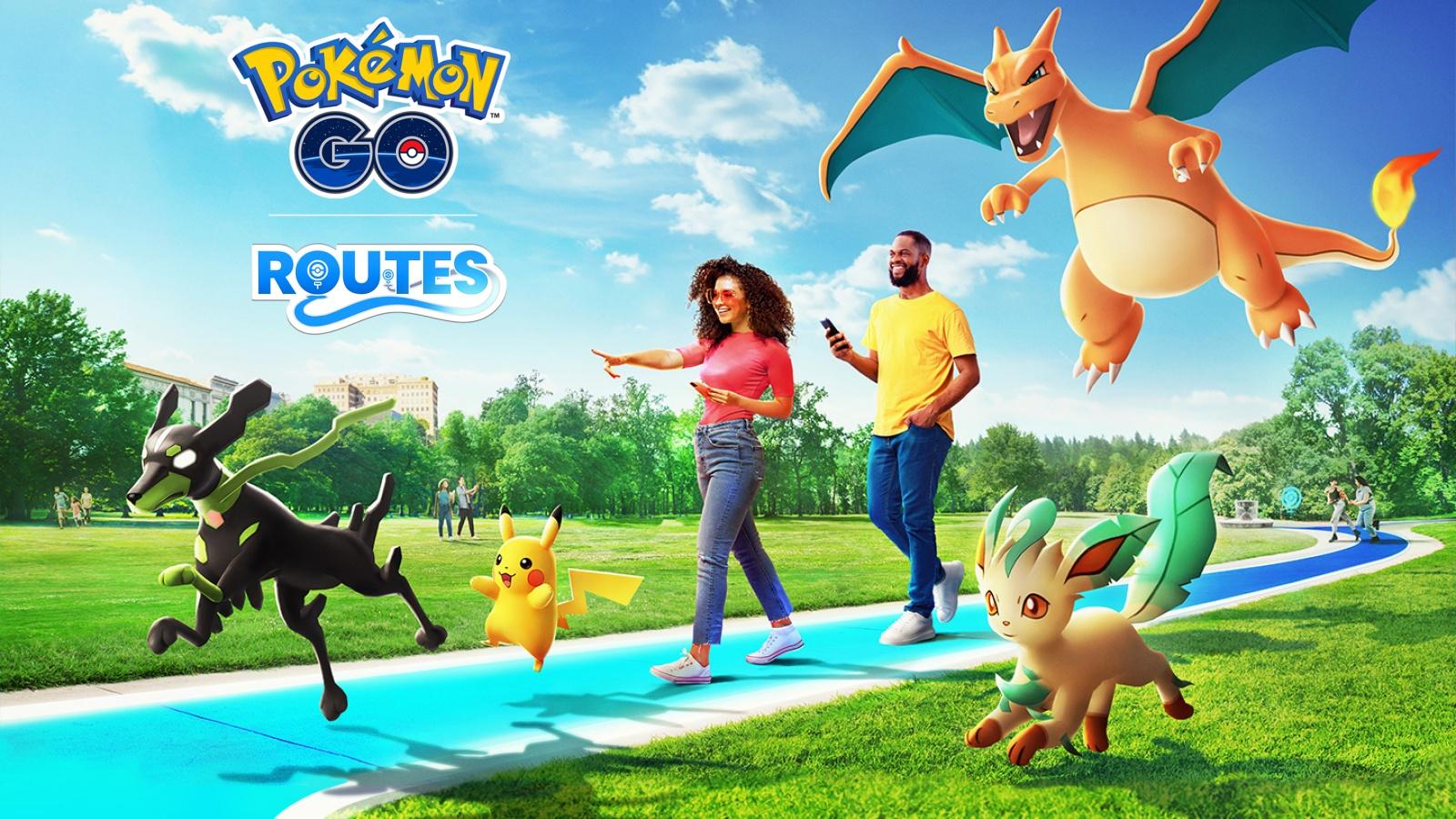 pokemon go routes