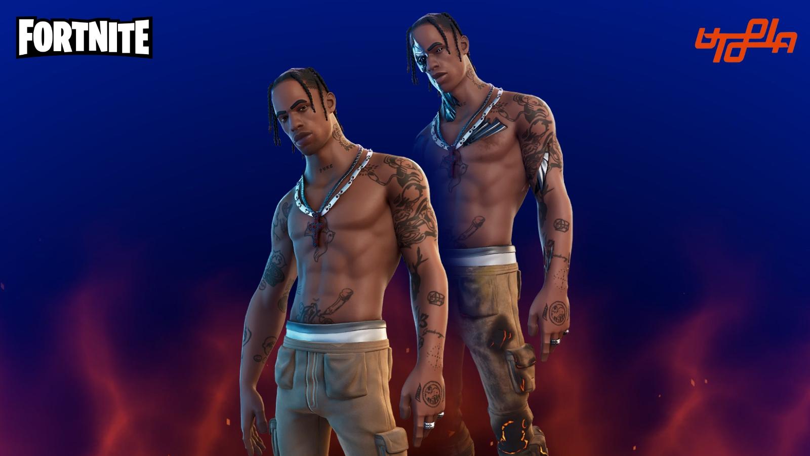 Travis Scott Fortnite skin