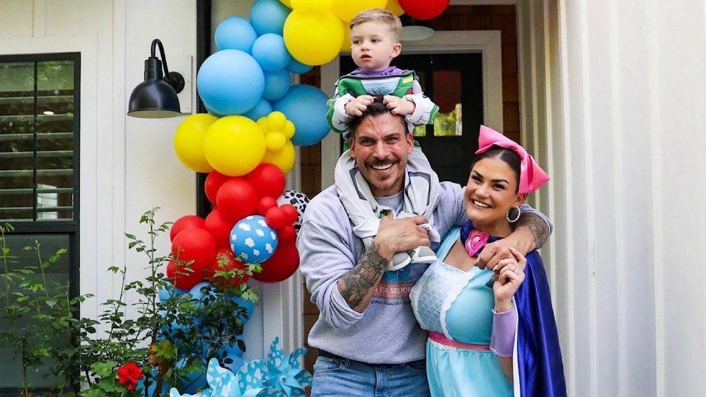 Jax Taylor, Brittany Cartwright, and their son Cruz.