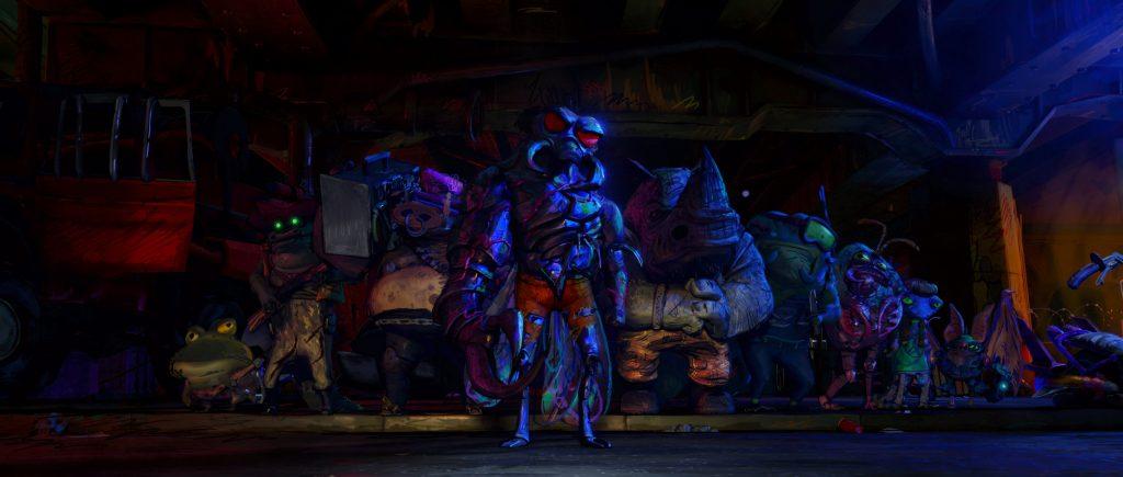 Superfly and other villains in Teenage Mutant Ninja Turtles: Mutant Mayhem