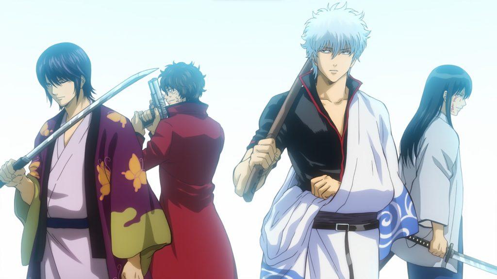 Anime series line One Piece Gintama