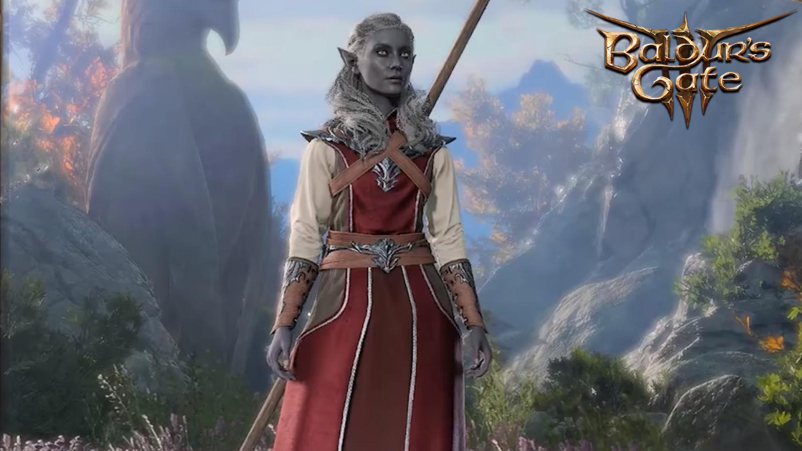 an image of a drow sorcerer in baldur's gate 3