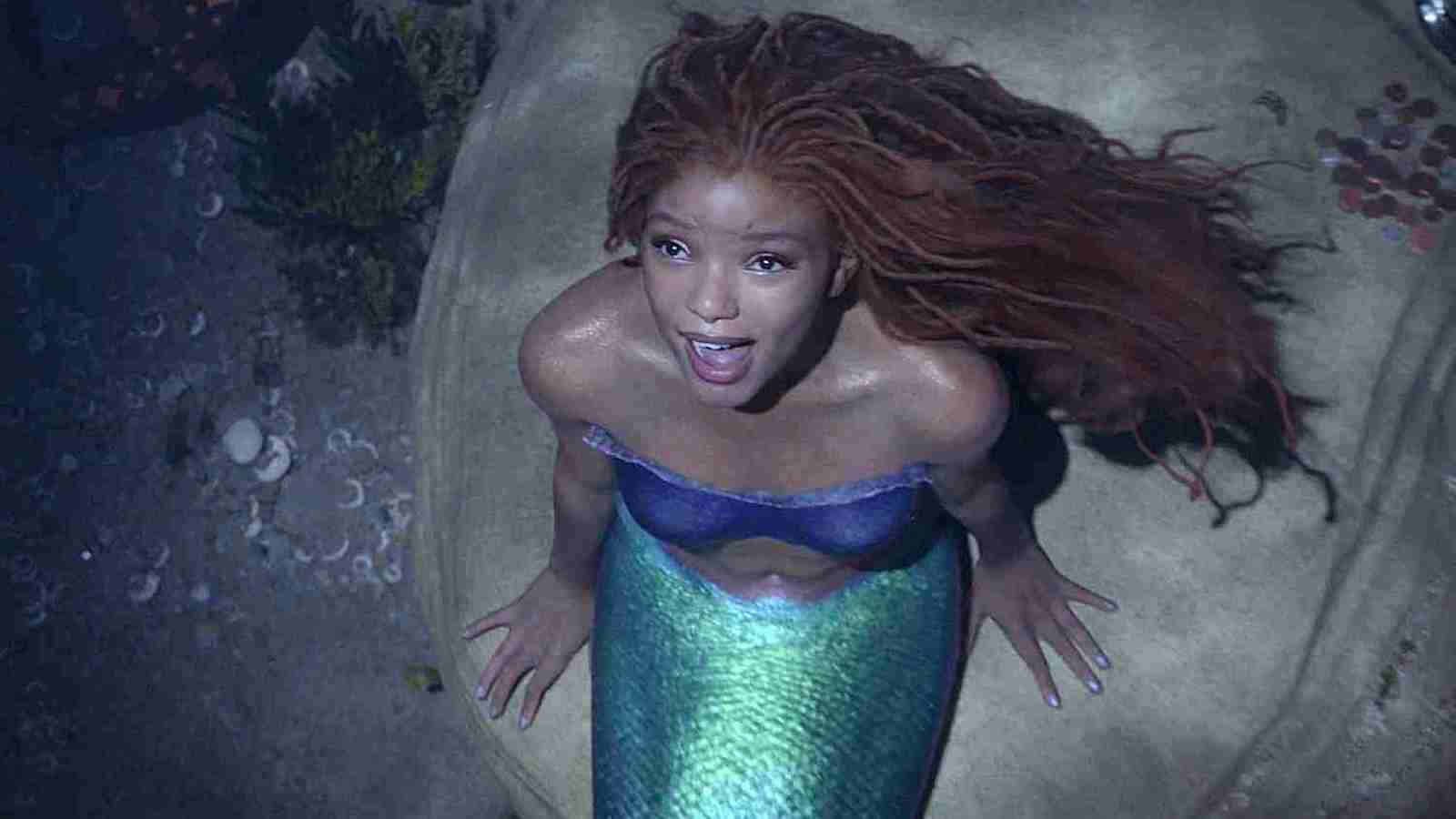 Halle Bailey in The Little Mermaid