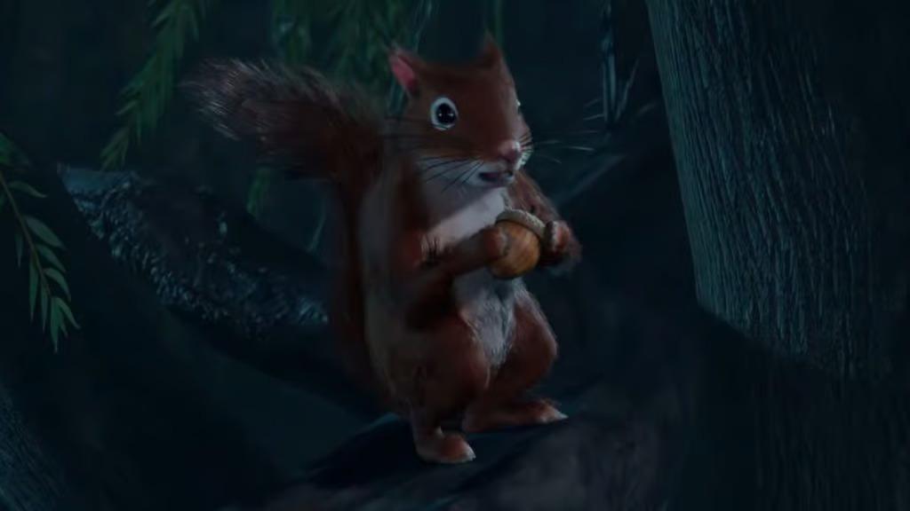 Baldur's Gate 3 squirrel shocked by bear sex.