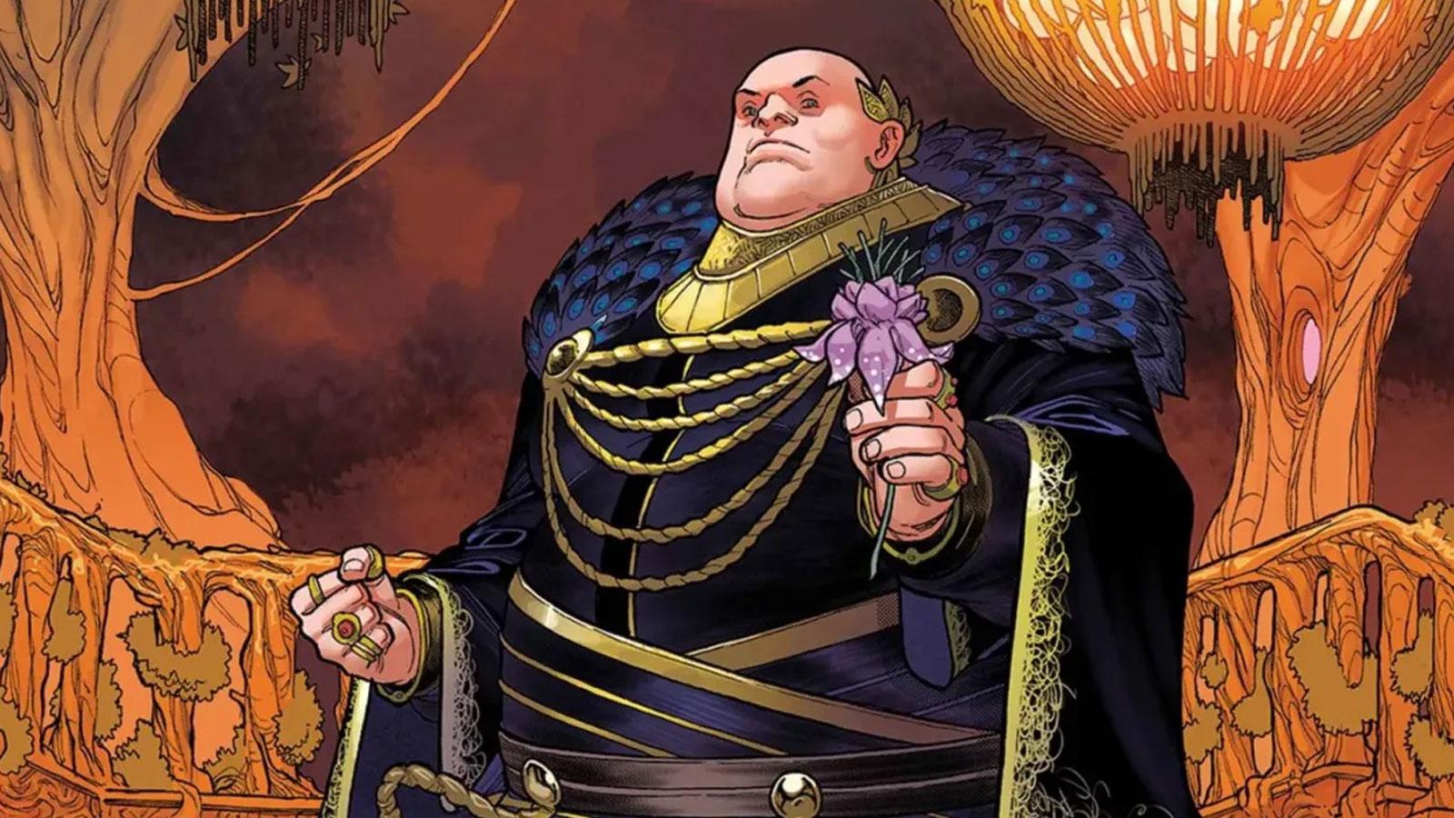 Kingpin in Hellfire Gala attire