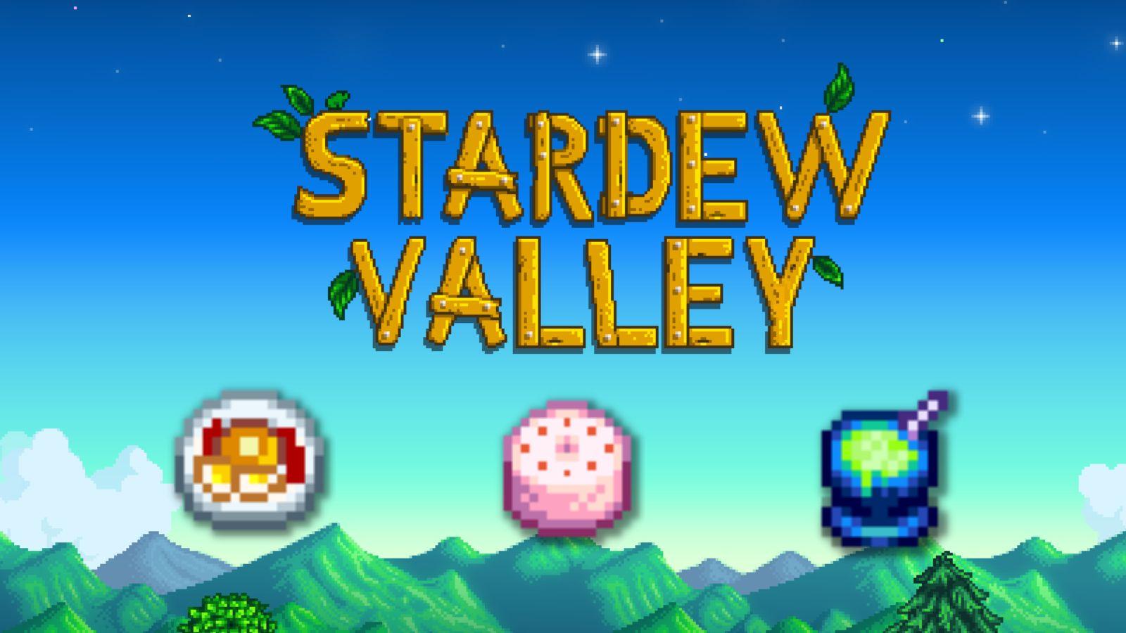 stardew valley food header