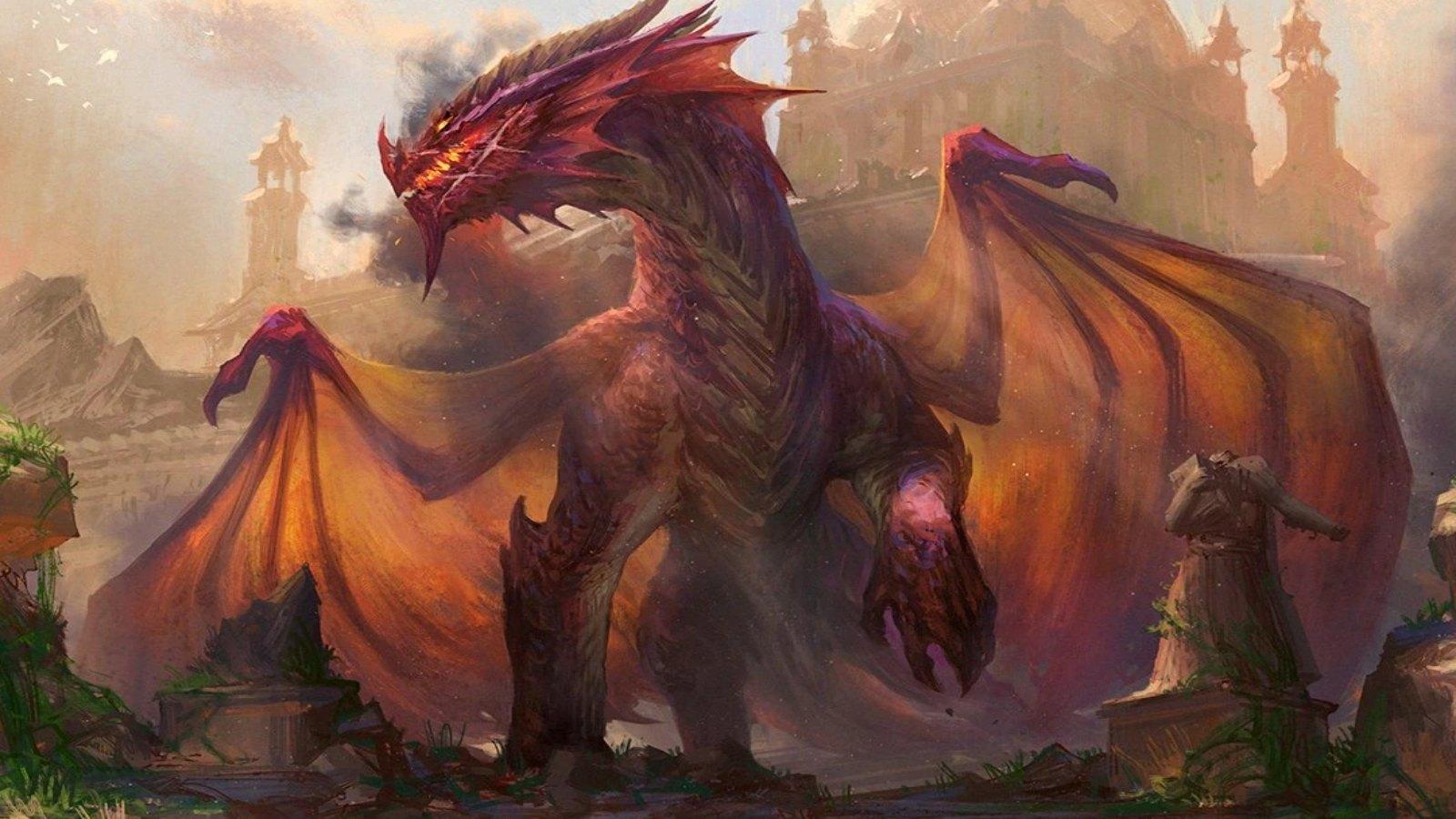 MTG Goad Commander dragon Firkraag