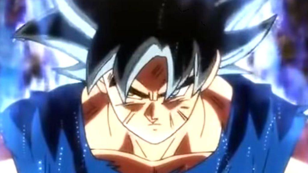 Goku in his Ultra Instinct form