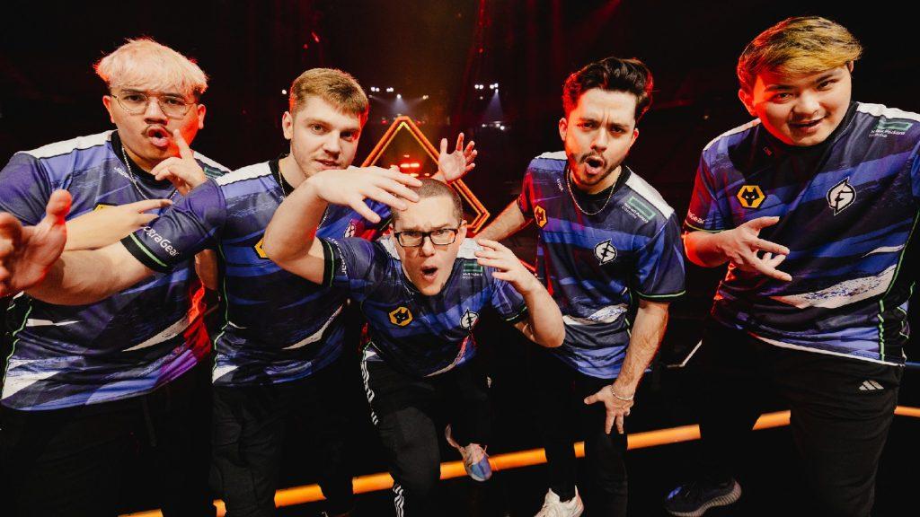 Evil Geniuses' team at Valorant Champions 2023