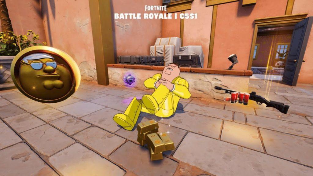 Peter Griffin boss Fortnite