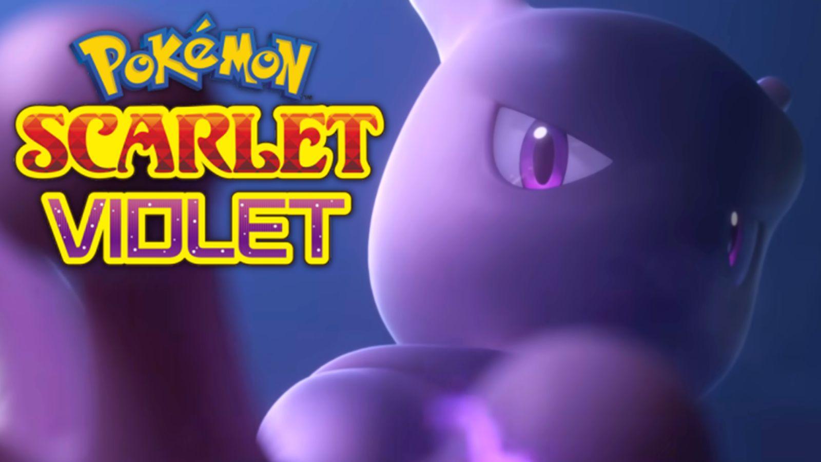 pokemon scarlet violet mewtwo